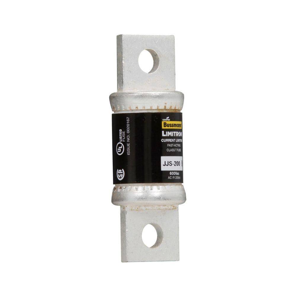 Bussmann Limitron™ T-Tron® BK/JJS-175 Current Limiting Very Fast Acting Low Voltage Fuse, 175 A, 600 V, 200 kAIC Interrupt, T Class, Cartridge Body