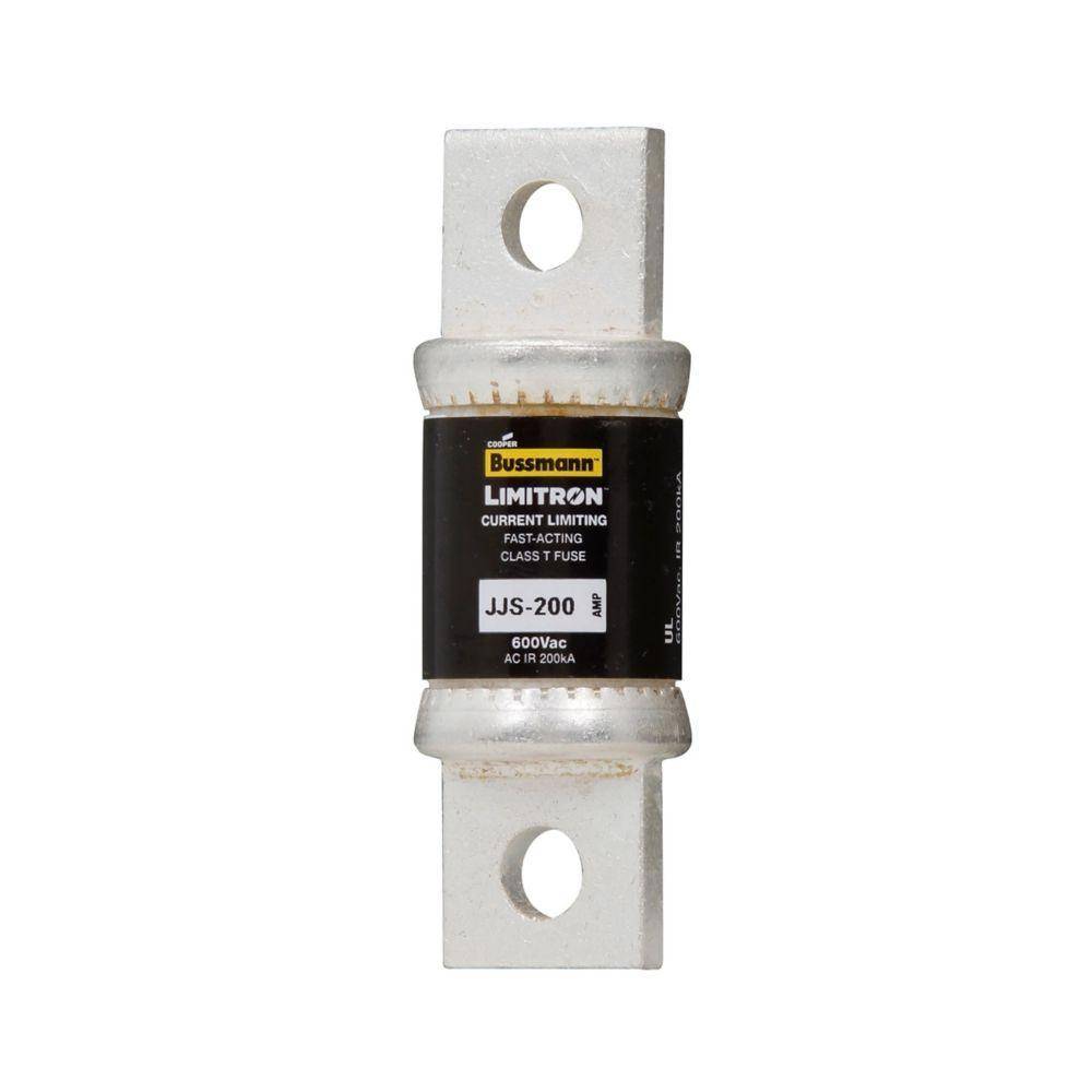 Bussmann Limitron™ T-Tron® BK/JJS-175 Current Limiting Very Fast Acting Low Voltage Fuse, 175 A, 600 V, 200 kAIC Interrupt, T Class, Cartridge Body