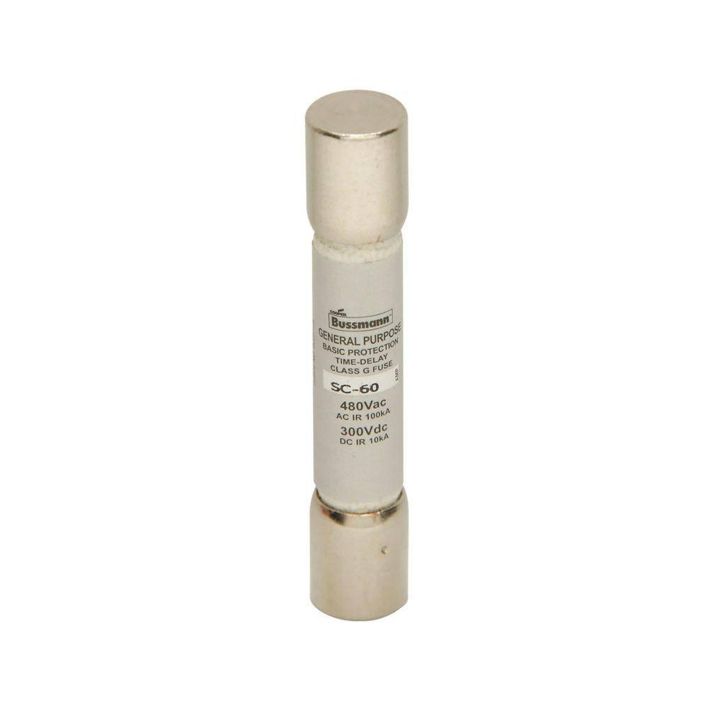 Bussmann BK/SC-40 Time Delay Fuse, 40 A, 480 VAC/300 VDC, 10/100 kA Interrupt, G Class