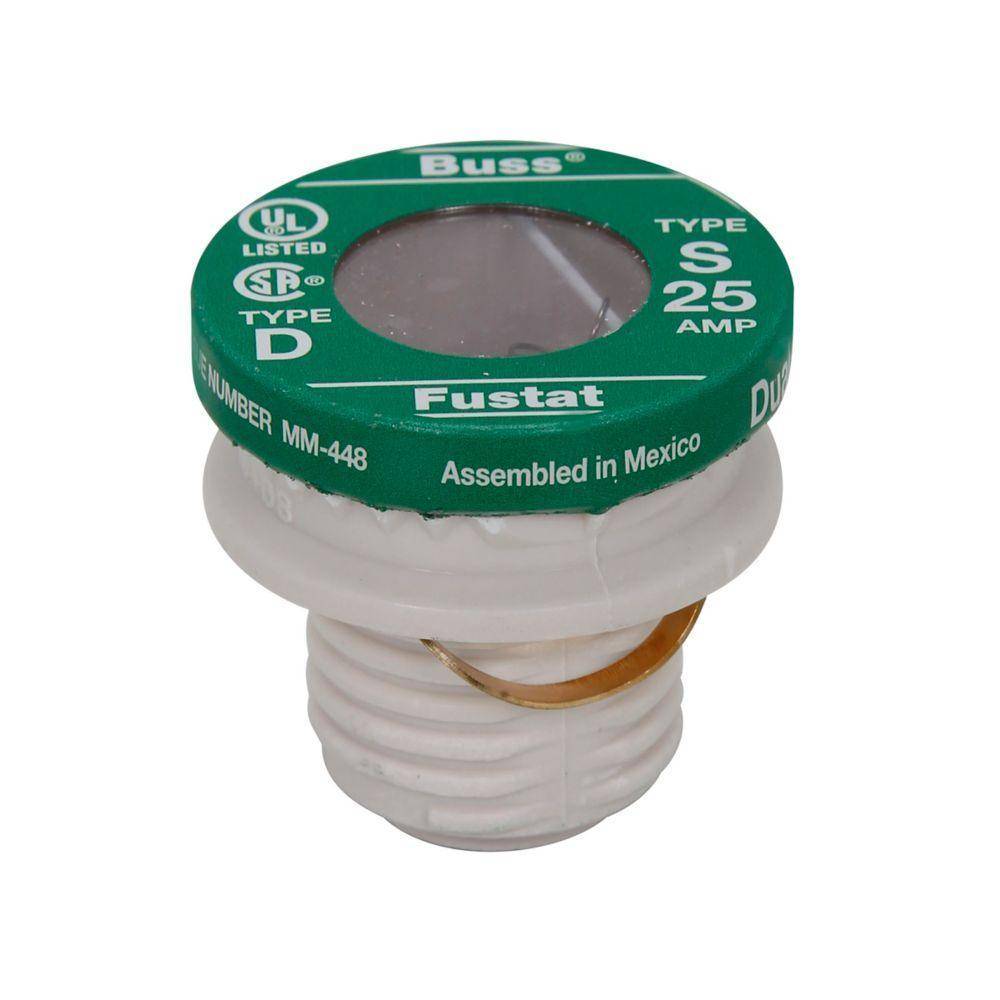 Bussmann BK/S-25 S Series Plug Fuse