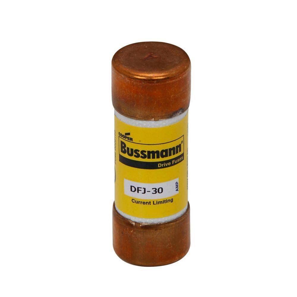 Bussmann DFJ-3 Current Limiting High Speed Drive Fuse, 3 A, 150 VAC/VDC, 200/100 kAIC Interrupt, J Class, Cylindrical Body