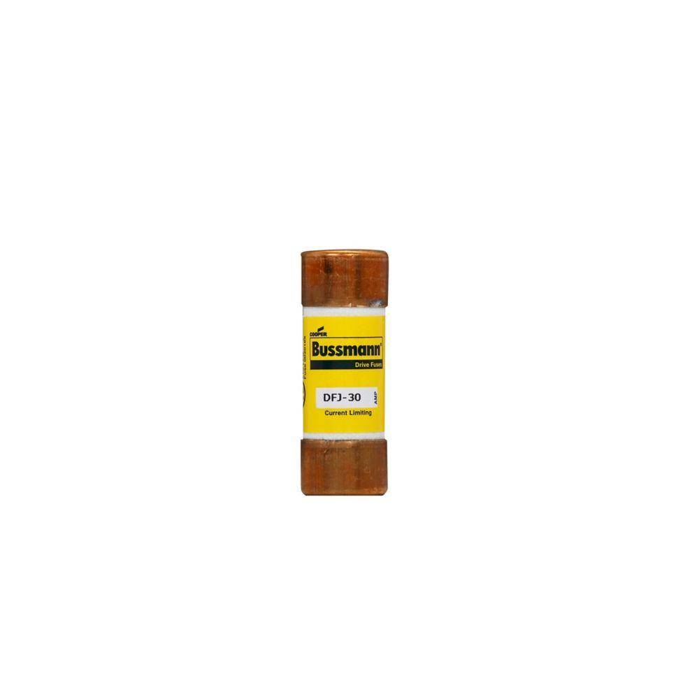Bussmann DFJ-3 Current Limiting High Speed Drive Fuse, 3 A, 150 VAC/VDC, 200/100 kAIC Interrupt, J Class, Cylindrical Body