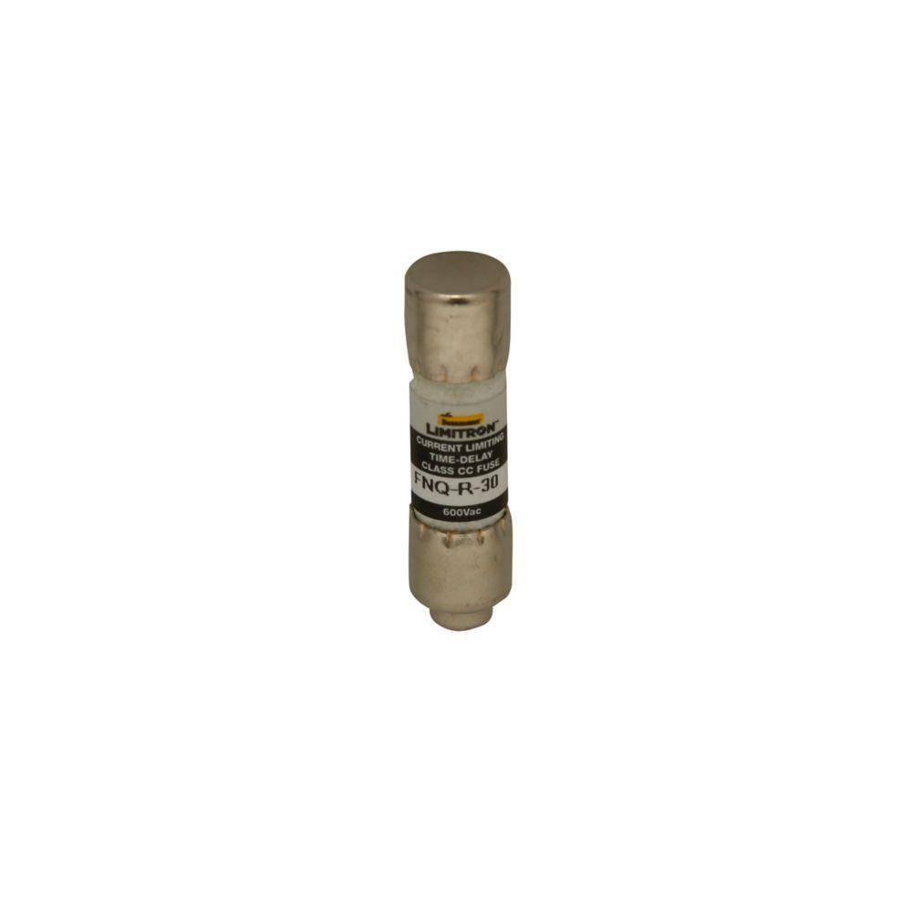 Bussmann Limitron™ CC-Tron® FNQ-R-3/4-R1 Advanced Protection Current Limiting High Inrush Low Voltage Time Delay Fuse With 14 x 51 mm Reducer, 0.75 A, 600 VAC, 200 kAIC Interrupt, CC Class, Cartridge Body