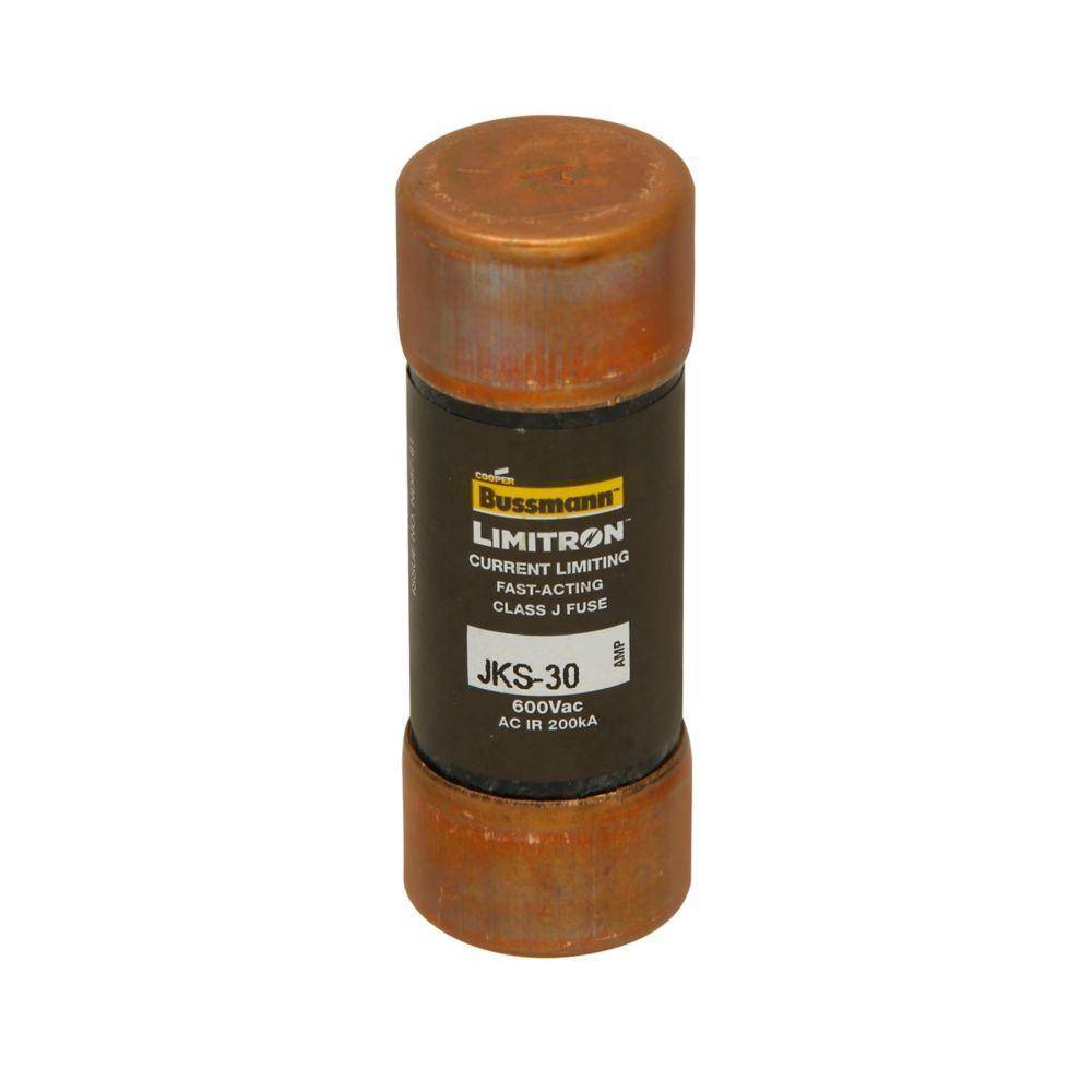 Bussmann Limitron™ JKS-2 Fast Acting Current Limiting Low Voltage Fuse, 2 A, 600 VAC, 200 kA Interrupt, J Class, Cartridge Body