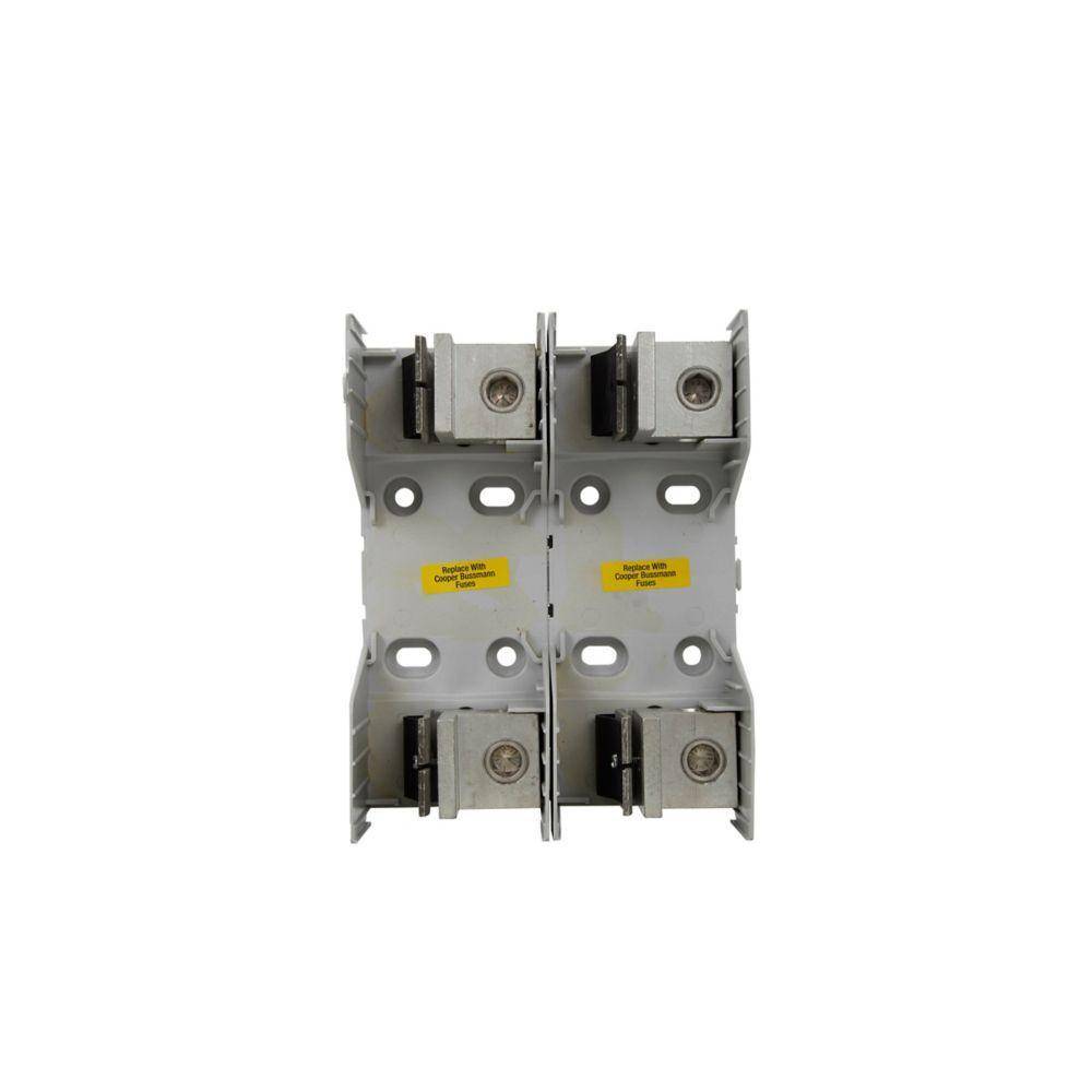 Edison RM25030-2QR Modular Ferrule Fuse Block, 250 V, 30 A, 18 to 10 AWG Cu Wire, 2 Poles