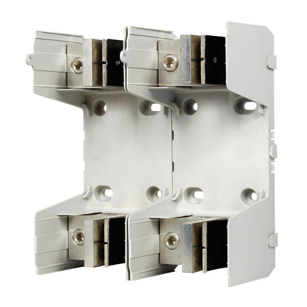 Edison RM25600-2CR Knife-Blade Modular Fuse Block, 250 V, 600 A, (2) 4 AWG to 500 kcmil Solid Wire, 2 Poles