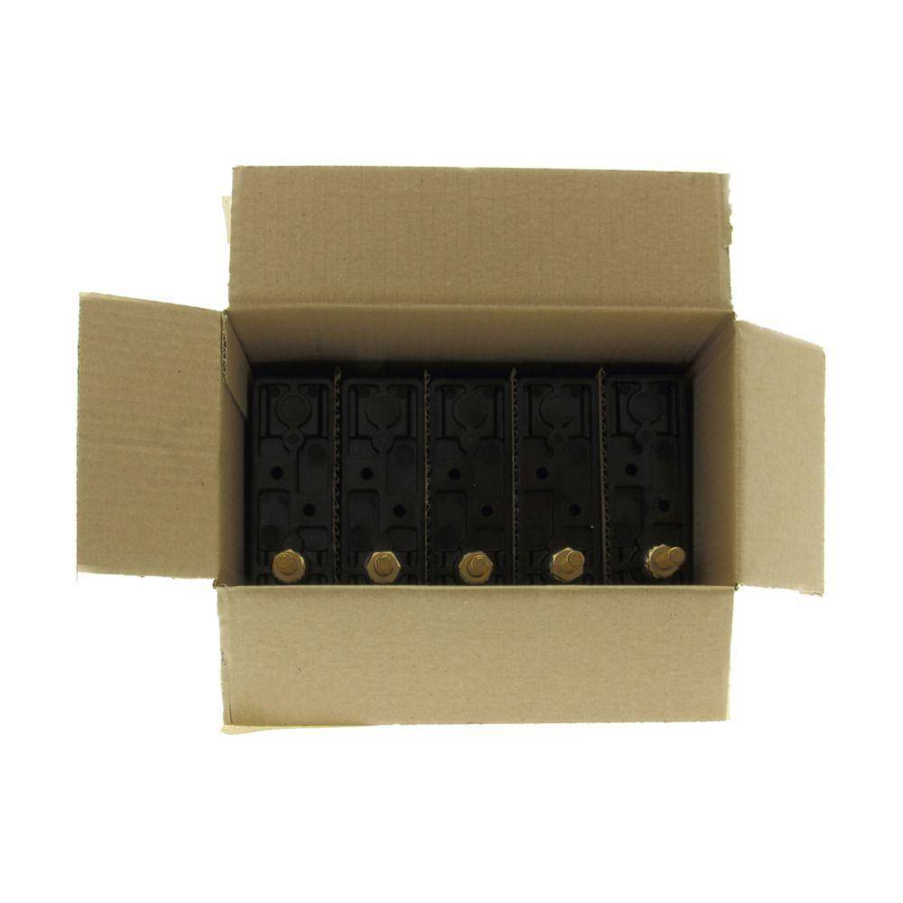 Bussmann RS100PH Special Purpose British Style Low Voltage Front/Back Stud Connected Fuse Block, 690 V, 100 A
