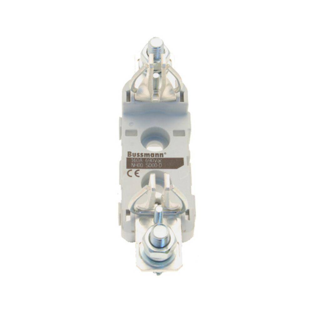 Edison SD00-D Fuse Block, 690 VAC, 160 A, 1 Pole