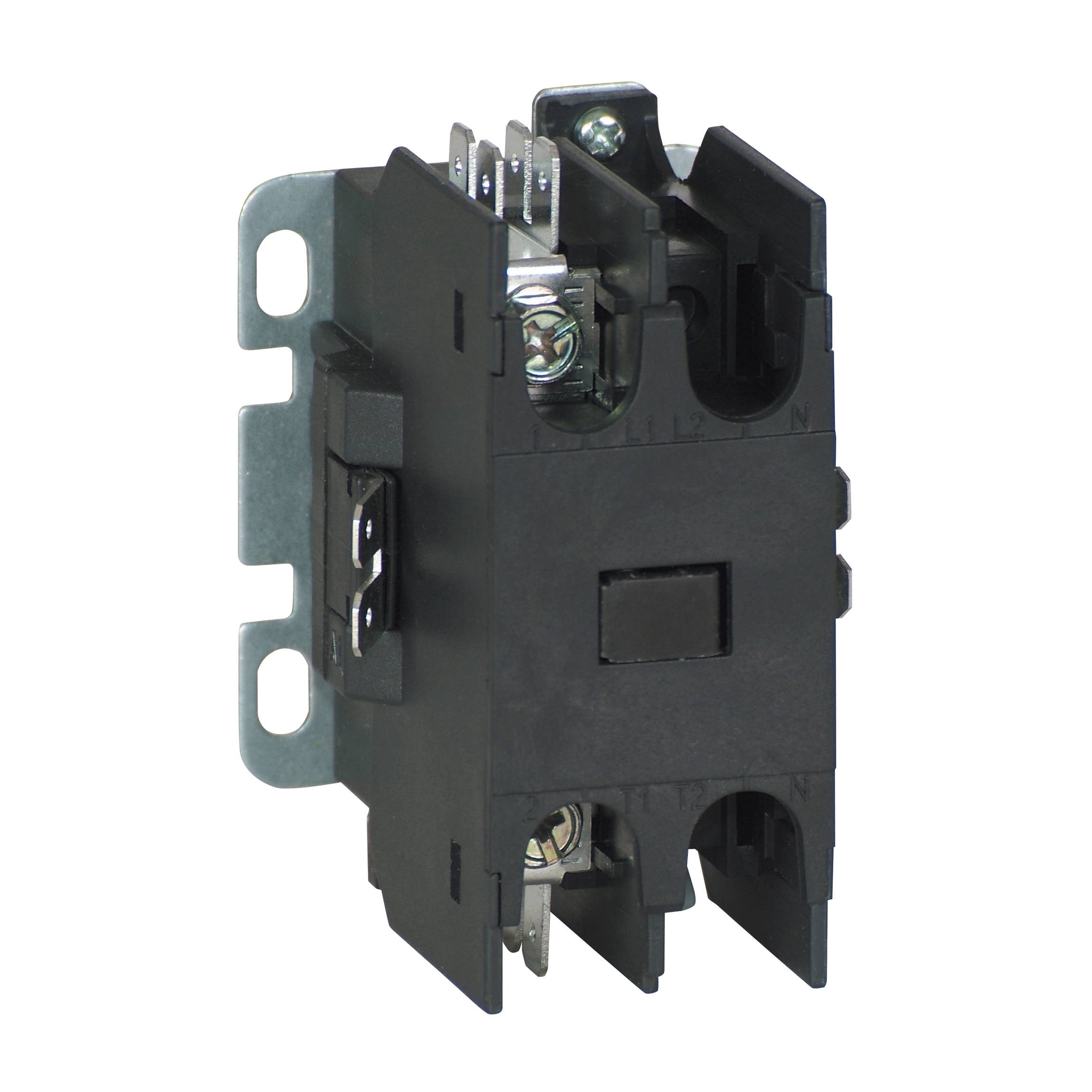 EATON C25ANB125C Non-Reversing Definite Purpose Control Contactor AC, 440/480 VAC V Coil, 25 A Inductive/35 A Resistive, 1 Poles