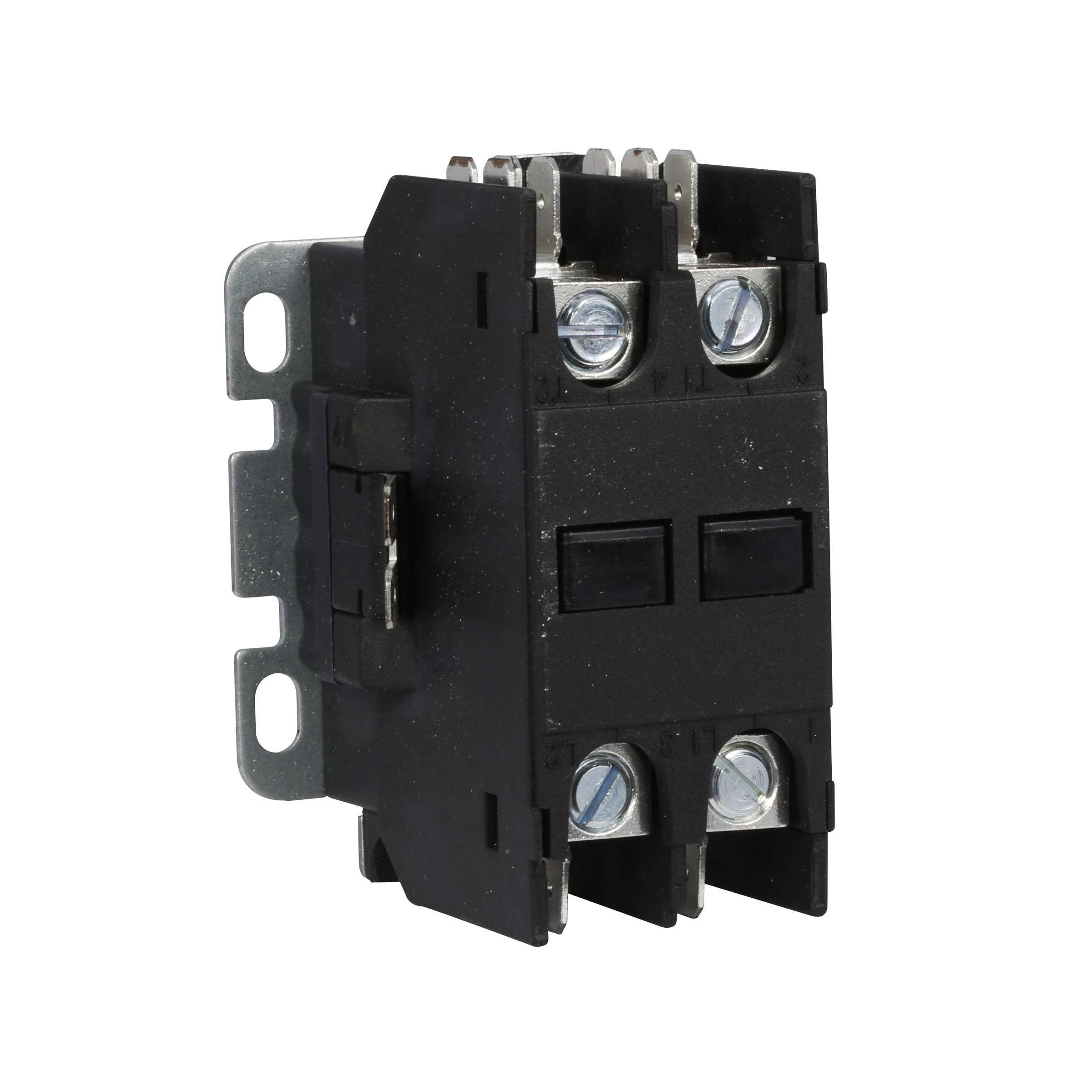 EATON C25BNF220B Non-Reversing Definite Purpose AC Contactor, 220/240 VAC V Coil, 20 A, 2 Poles