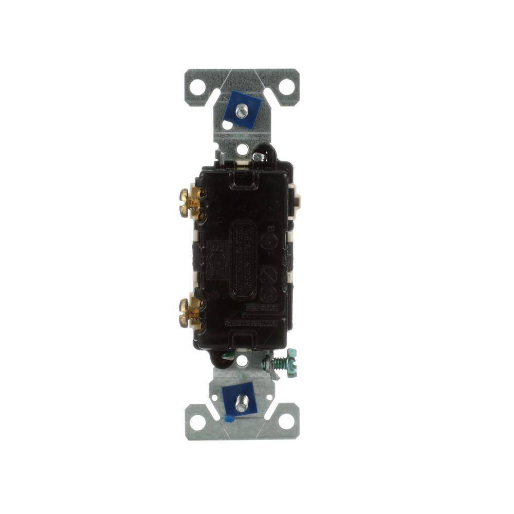 EATON Arrow Hart® CSB120LA Toggle Switch, 120/277 VAC, 20 A, 1/2 hp Power Rating