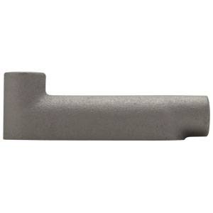 Crouse-Hinds Condulet® BLB7 Type LB Conduit Body, 2-1/2 in Hub, Mogul Form, 162 cu-in Capacity, Feraloy Iron Alloy, Electro-Galvanized/Aluminum Acrylic Painted