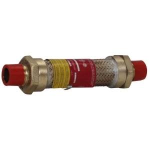 EATON Crouse-Hinds ECGJH215 Explosionproof Male to Male Flexible Coupling, 3/4 in, For Use With Rigid Conduit, Forged Brass, Chromate Treated Electro-Galvanized