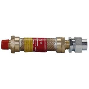 EATON Crouse-Hinds ECLK218 Explosionproof Male to Female Flexible Coupling, 3/4 in, For Use With Rigid Conduit, Forged Brass, Chromate Treated Electro-Galvanized