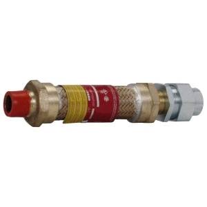EATON Crouse-Hinds ECLK218 Explosionproof Male to Female Flexible Coupling, 3/4 in, For Use With Rigid Conduit, Forged Brass, Chromate Treated Electro-Galvanized