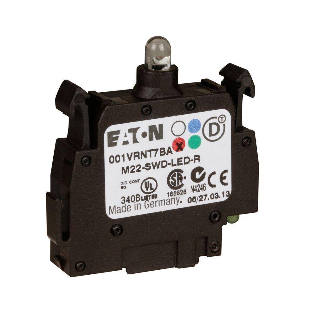 EATON M22-SWD-LED-G M22 SmartWire-DT Intelligent wiring system control station element, Green