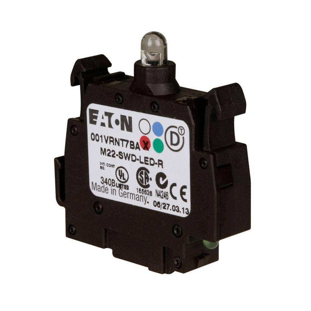 EATON M22-SWD-LED-G M22 SmartWire-DT Intelligent wiring system control station element, Green