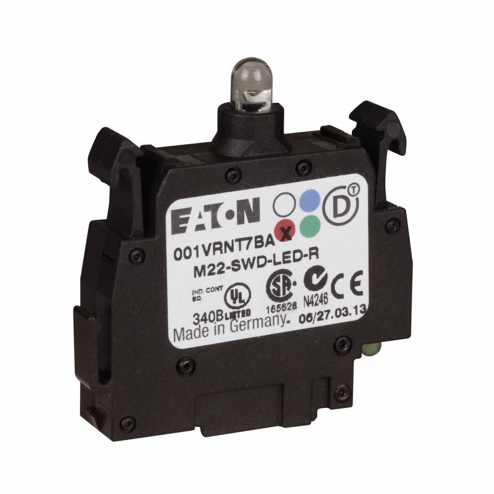 EATON M22-SWD-LED-G M22 SmartWire-DT Intelligent wiring system control station element, Green