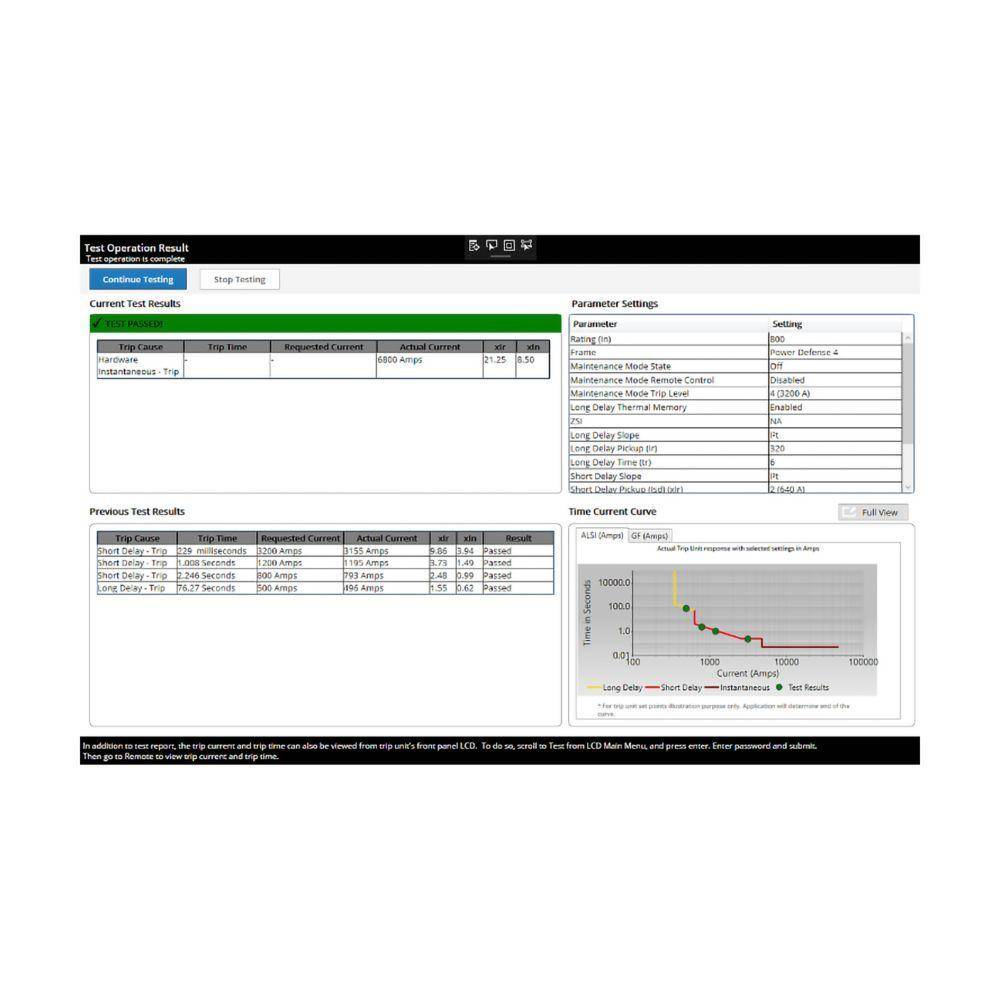 EATON PXPM-SW-TEST-10 PXPM Breaker Testing License, Protection Manager Product, 10 Sessions Duration