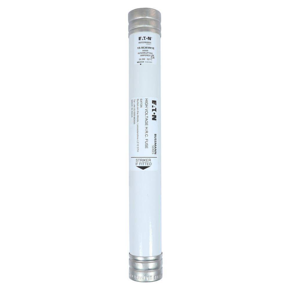 Edison 15.5CAVH1E CAVH Single Barrel Medium Voltage Fuse, 1 A, 15.5 kV, 80 kA Interrupt, Class: E