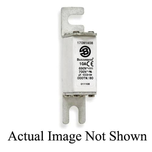 EATON 170M1370 Fast Blow High Speed Fuse, 200 A, 690/700 VAC, 200 kA Interrupt, Class: AR, Square Blade Body
