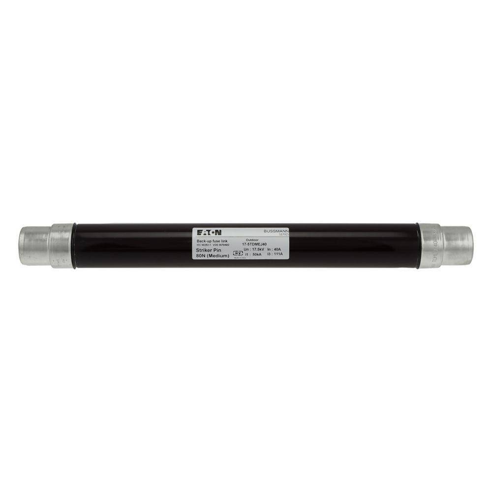 Bussmann 17.5TDMEJ40 TDMEJ Medium Voltage Current Limiting Power Fuse, 17.5 kV, 40 A