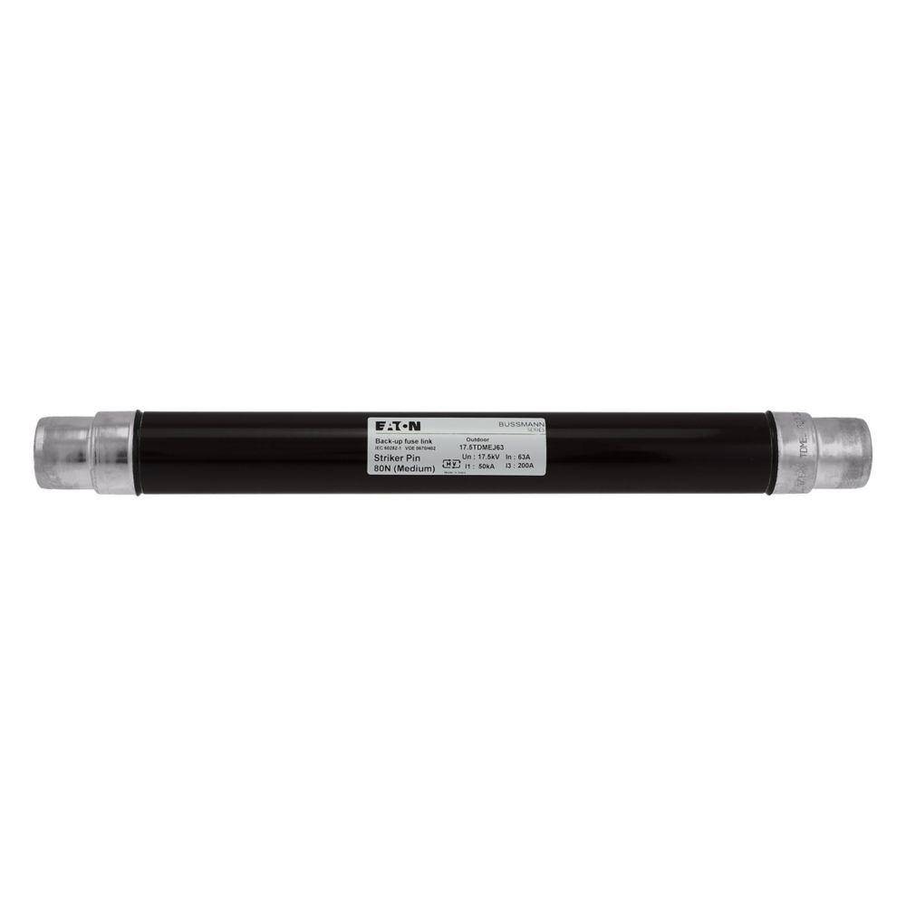 Bussmann 17.5TDMEJ63 Current Limiting Power Fuse, 17.5 kV, 63 A