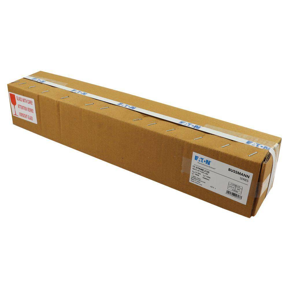 Edison 17.5TKMEJ125 T-Range Back-Up Medium Voltage Current Limiting Fuse Link, 17.5 kV, 125 A