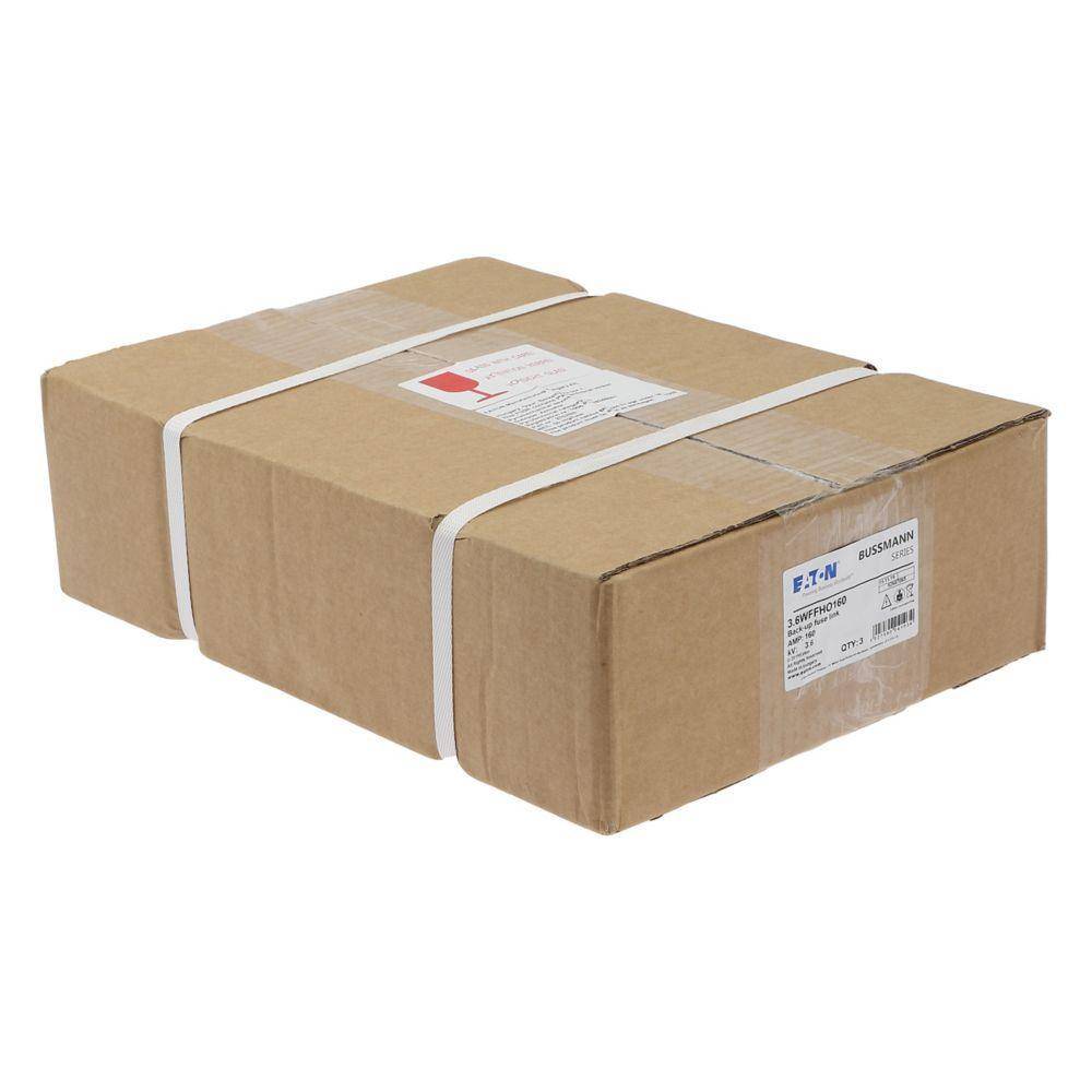 Edison 3.6WFFHO160 WFFHO British Standard IEC Motor Protection Fuse, 160 A, 3.6 kV, 50 kA Interrupt