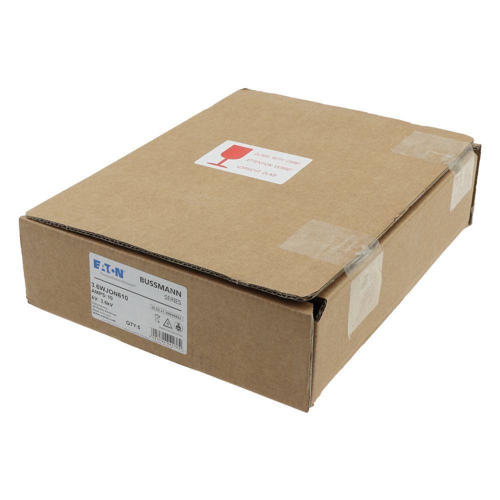 Edison 3.6WJON610 Motor Fuse Link, 10 A, 3.6 kV