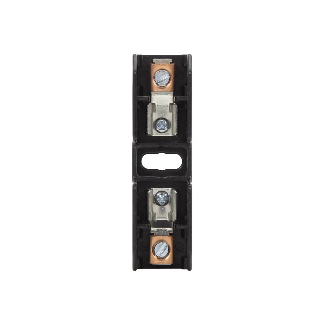 Edison BG3011B Open Style Fuse Block, 600 VAC/VDC, 1 to 15 A, Class: G, 14 to 6 AWG Wire, 1 Pole