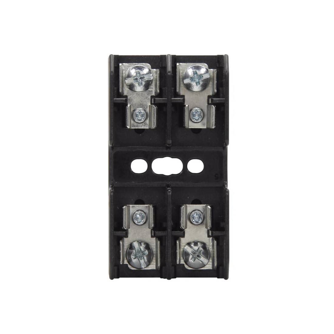 Edison BG3032S Open Style Fuse Block, 480 VAC/VDC, 30 A, Class: G, 14 to 10 AWG Wire, 2 Poles
