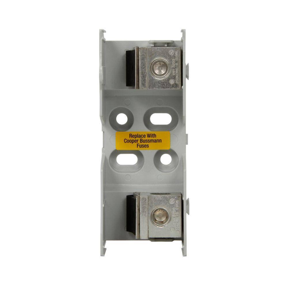 Edison BK/JM60200-1CR Knife-Blade Modular Fuse Block, 600 V, 200 A, 1 AWG to 250 kcmil Solid Wire, 1 Pole