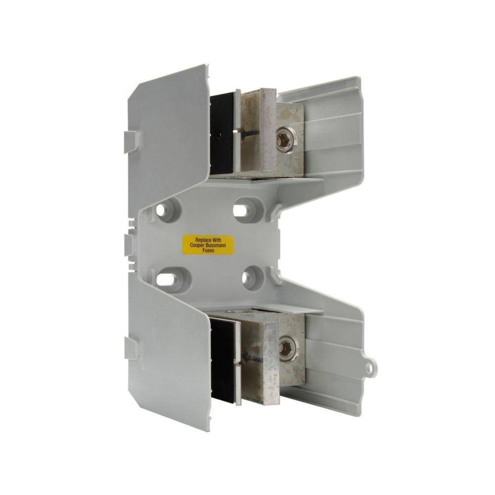 Edison BK/JM60600-1CR Knife-Blade Modular Fuse Block, 600 V, 600 A, (2) 4 AWG to 500 kcmil Solid Wire, 1 Pole
