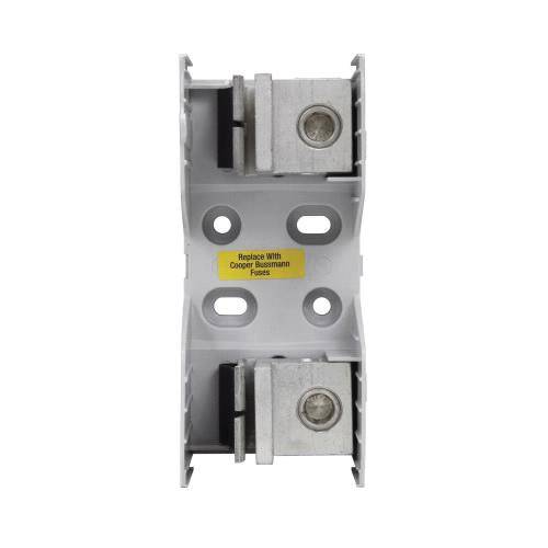 Bussmann JM60400-1CR JM600 Modular Fuse Block, 600 VAC, 225 to 400 A, Class: J, 4 AWG to 600 kcmil, 4 to 3/0 AWG Wire, 1 Pole