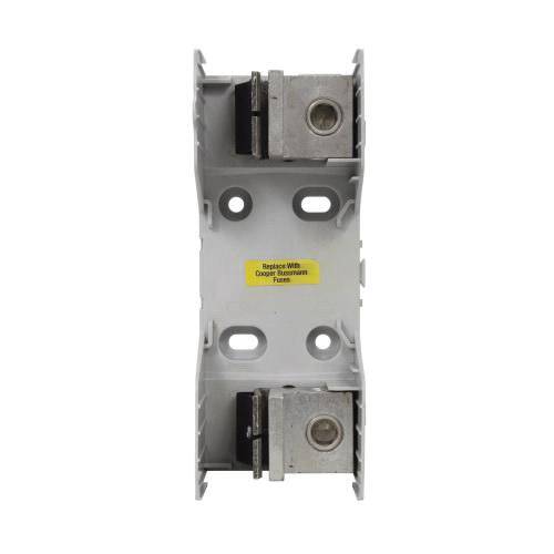 Bussmann RM60400-1CR Modular Fuse Block, 600 V, 225 to 400 A, Class: R, 600 kcmil, (2) 4 to 3/0 AWG Al Solid/Stranded Wire, 1 Pole