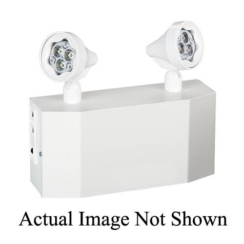 Emergi-Lite® 12JSC36-0 12JSC36/JS Series Commercial Spec Grade Small Emergency Lighting Battery Unit, 9 W Incandescent Lamp, 120/277 VAC, Steel