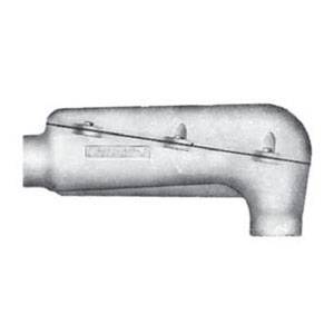 Appleton® Mogul UNILETS™ BLB250-A NEC 6x Type LB Conduit Outlet Body With Cover and Gasket, 2-1/2 in Hub, 210 cu-in, Aluminum, Epoxy Powder Coated