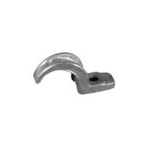 Appleton® CL-150MN One-Hole Conduit Clamp, 1-1/2 in, For Use With Rigid/IMC, Malleable Iron, Hot Dip Galvanized