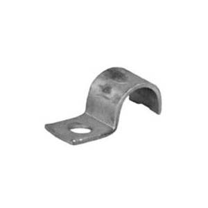 Appleton® CL-75 One-Hole Conduit Clamp, 3/4 in, For Use With Rigid/IMC, Steel, Zinc Electroplated