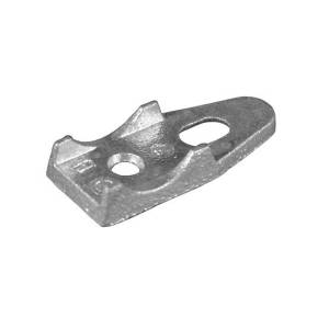 Appleton® CLB-150MN Clamp Back, 1-1/2 in, For Use With IMC/EMT/Rigid Metal Conduit, Malleable Iron, Hot Dip Galvanized