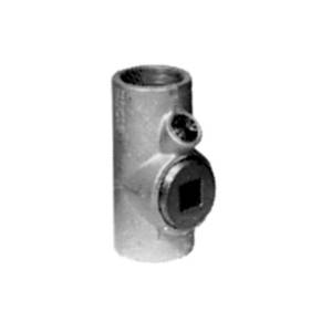 Appleton® UNILETS® EYS4 Dust-Ignitionproof Explosionproof Raintight Conduit Sealing Fitting, 1-1/4 in, For Use With IMC/Threaded Rigid Metallic Conduit, Grayloy-Iron, Triple Coated