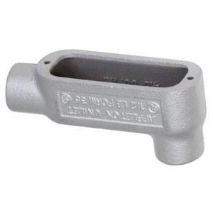 Appleton® UNILETS™ TB50-M Type TB Conduit Outlet Body, 1/2 in Hub, Form 35, 4.3 cu-in, Malleable Iron, Triple Coated