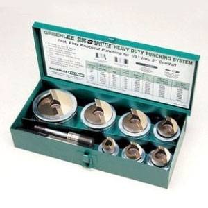 Greenlee  7307 Slug Splitter® Hydraulic Knockout Set