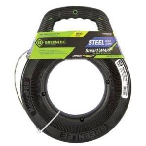 1/8" x 150', Greenlee FTS438DL-150 SmartMARK™ Fish Tape, 400 Lb Tensile Strength