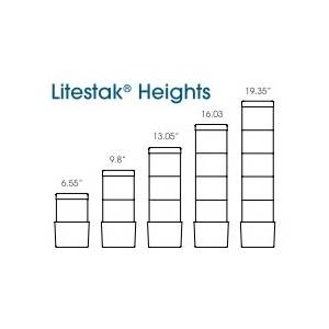 120 VAC at 50/60 Hz, Federal Signal LSL-120R Litestak® Stack Light Module, Red Lens, Incandescent Lamp, Flashing/Steady Light