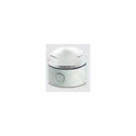 120 to 240 VAC, Federal Signal SLMBD-120-240R StreamLine® LED Beacon Deep Base, Red