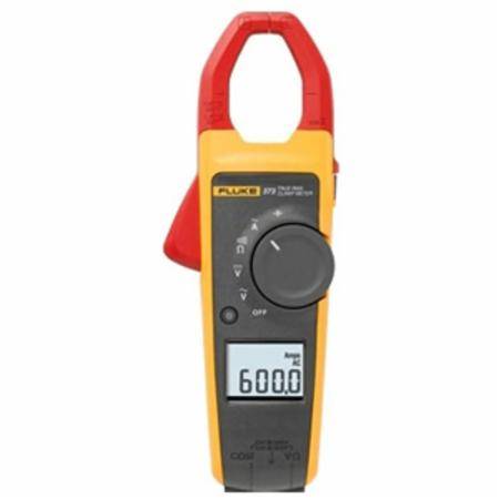 Fluke® FLUKE-373 Clamp Meter, 600 A, 600 VAC/VDC, 6000 Ohm, Dual Backlit Display