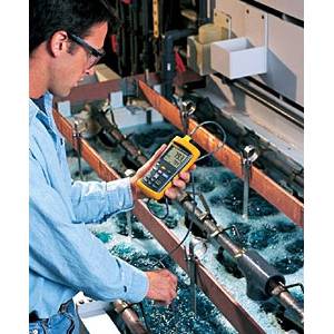 Fluke® FLUKE-52-2-60HZ Digital Thermometer, 210 to 1200 deg C J-Type, 200 to 1372 deg C K-Type, 250 to 400 deg C T-Type, 150 to 1000 deg C E-Type, 200 to 1300 deg C N-Type, 0 to 1767 deg C R and S-Type