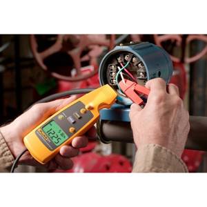 Fluke® FLUKE-771 Milliamp Process Clamp Meter, 0 to 100 mA, Dual Backlit Display